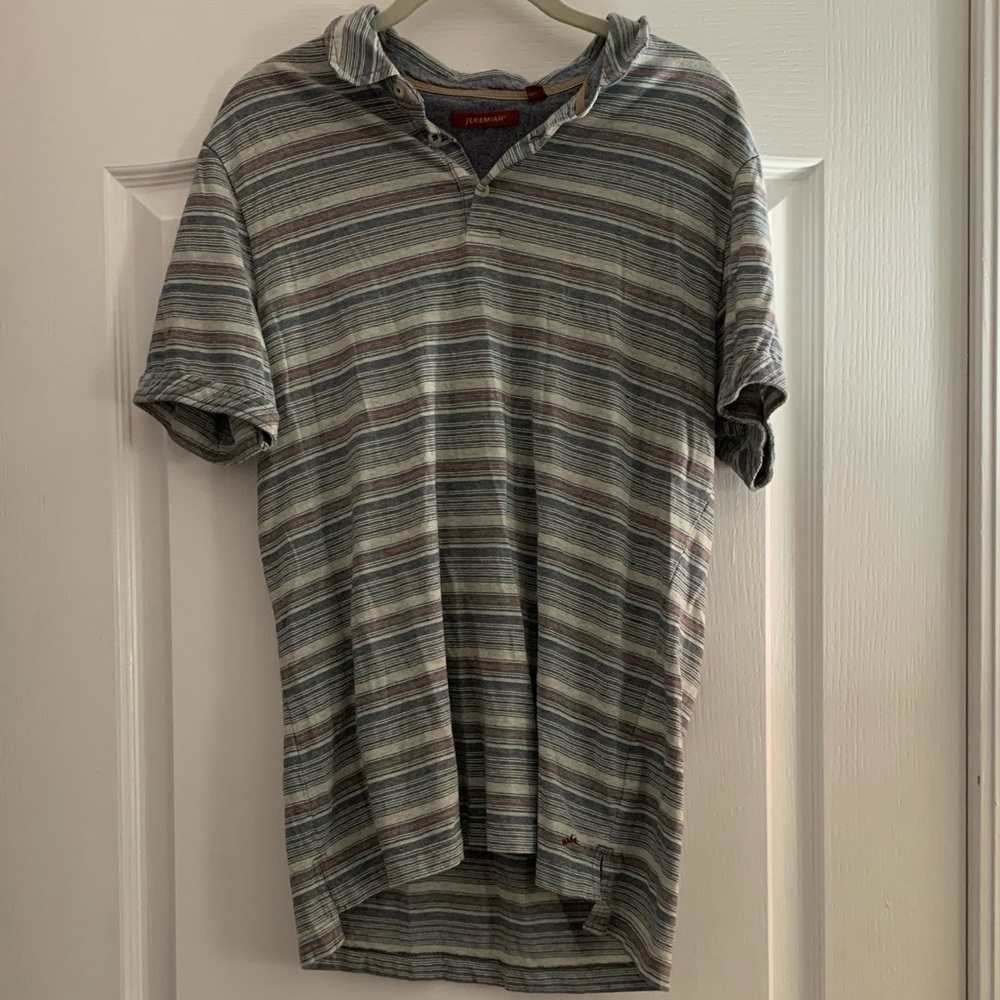 Jeremiah men’s striped polo